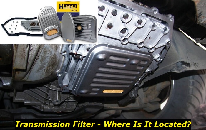 transmission filter location